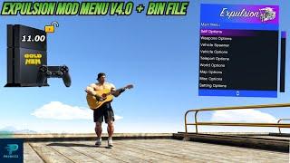 Showcase Expulsion Mod Menu v4 0  +  Bin File  by Lush Modz ツ  Jailbroken PS4 FW  11 00