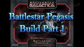 Moebius Battlestar Pegasus Model Build Part 1 - Kit Review