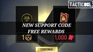 Tacticool: NEW SUPPORT CODE - FREE REWARDS ! Check It Out ! 2025