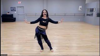 Intermediate Belly Dance Combo for All Ages!  #bellydance