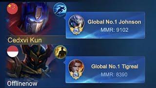 WHEN TWO GLOBAL TANK PLAY in SAME LOBBY!!(They all think were trolling!!) -Mobile Legends