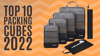 Top 10: Best Compression Packing Cubes of 2022 / Expandable Storage Travel Luggage Bags Organizers