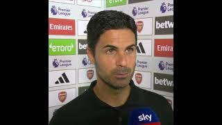 Mikel Arteta - I'm jealous I cannot play! 