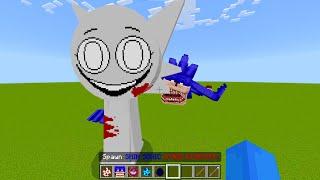 Every Shin Sonic vs MUTANT WENDA SPRUNKI ADDON IN MINECRAFT