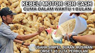 TARGET 1 BULAN BELI MOTOR CBR CASH TERCAPAI || USAHA PRAKTIS SUKSES 45 JUTA/Bln BUKAN USAHA MUSIMAN