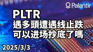 美股 PLTR(Palantir) 遇多头遭遇线止跌，可以抄底了吗？