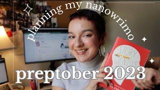 nanowrimo prep, writing a book for the first time! #preptober