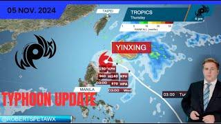 Typhoon Marce / Yinxing near landfall, Bagyong Westpacwx Update