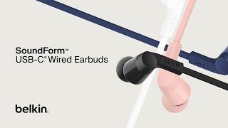 Belkin SoundForm USB-C Wired Earbuds