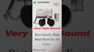 Best Quality Jinja Snail Horn for all Cars | #ajmotors #youtube #youtubeshorts #cars