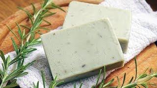 Natural Rosemary Soap Recipe + DIY Instructions