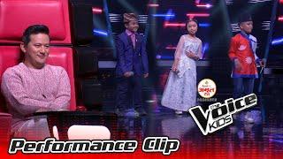 Pema Dechen v/s Suprim Malla v/s Kshitiz "Rato Rani" |The Voice Kids - 2021