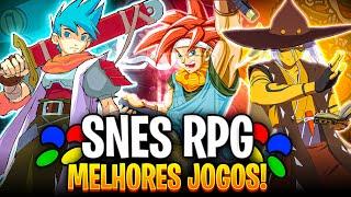 Os 15 MELHORES JOGOS de RPG para SUPER NINTENDO (SNES)