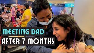 Meeting My Dad After 7 Months | Got Emotional  | Meeting My Family First Time After Marriage