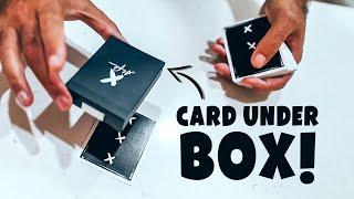 MAGIC TUTORIAL : Card Under Box Trick