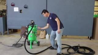 How to Use the DB150   Dustless Blasting Equipment