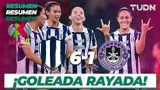 Resumen y goles | Monterrey 6-1 Mazatlán | Liga Mx Femenil AP2024-J9 | TUDN