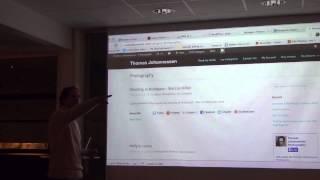 WordPress Oslo Meetup Nov 2013 Paal Joachim Romdahl Duplicator Plugin start to Finish