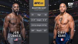 Luta completa Jon Jones x Ciryl Gane