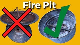 Best Easy Cheap and Durable Portable Fire Pit