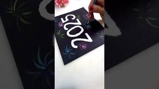 New year painting ideas|2025 #shorts #2025 #painting #ideas