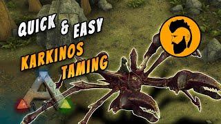 EASY  TRAP and TAME a Karkinos! Ark