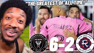 Lionel Messi Back To Back HAT TRICKS!!! | Inter Miami 6-2 New England Reaction