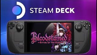 Steam Deck: Bloodstained Ritual of the Night