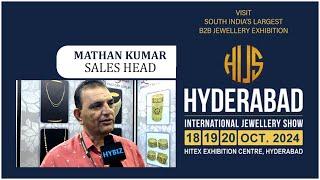 Mathan Kumar - Sales Head | South India's Largest B2B Jewellery Exhibition | HIJS 2024