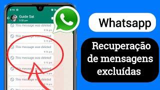 Como ver mensagens excluídas do WhatsApp no ​​iPhone | Recuperar mensagens excluídas do WhatsApp