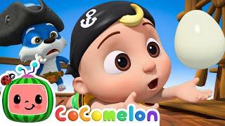 Humpty Dumpty Pirate Ship | NEW  CoComelon Animal Time | Animals for Kids