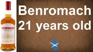 Benromach aged 21 years Speyside Single Malt Scotch Whisky Reviews from WhiskyJason