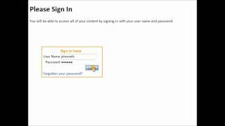 ConvallisCMS How To Guides - Logging On