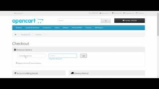 opencarttools - OpenCart exrebsion - SUPPERFAST ONE PAGE QUICK CHECKOUT - Login checkout