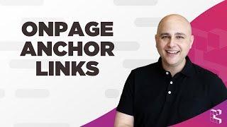 How To Make OnPage Anchor Navigation Links With WordPress, Any Page Builder Or Custom Code