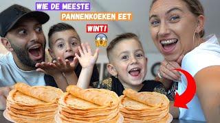 WIE DE MEESTE PANNENKOEKEN KAN ETEN WINT! | LAKAP JUNIOR