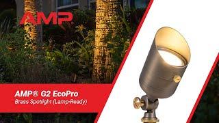 AMP® G2 EcoPro MR16 Brass Spotlight (Lamp-Ready)