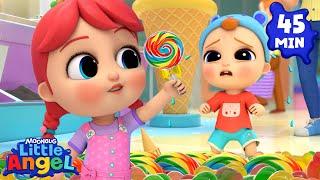 Ice Cream at The Shopping Centre | Little Angel Kids Songs & Nursery Rhymes