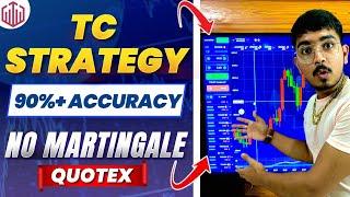 Powerful Strategy For Binary Trading | TC STRATEGY | QUOTEX LIVE TRADING |