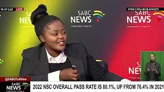 2022 Matric Results | Analysis of the 2022 NSC matriculants with Prof. Mary Metcalfe