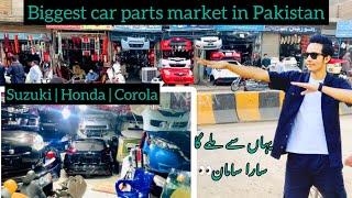 All cars spare parts | Biggest scrap market in pakistan | #Toyota #Suzuki #Honda #importedcars