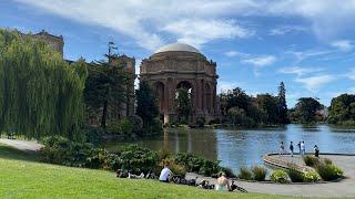 旧金山艺术宫 感受古罗马废墟的壮观美感 | San Francisco Palace of Fine Arts | 蜂鸟旅游作品www.FunBirdTravel.com