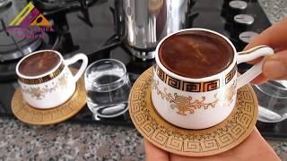 Türk Kahvesi Nasıl Yapılır? Bol Köpüklü Türk Kahvesi how to make turkish coffee? bon appetit