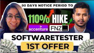 Software Tester Cracks 1st Offer with 110% Hike  | 4.2Y Expience, 7 Interviews, 1 Offer !