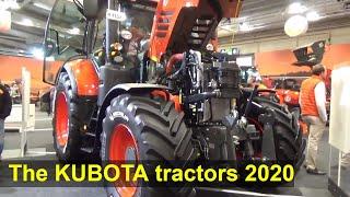 The KUBOTA tractors 2020