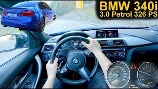 2015 BMW 340i xDrive M Sport 326 PS - Review & POV Test Drive | For Sale & Export