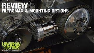 Lowbrow Customs - Filtro Max Remote Oil Filter Mount & Mounting Options for Motorcycles Overview