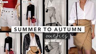 Summer to Fall Outfits: How to Transition Summer Pieces to Fall | by Erin Elizabeth