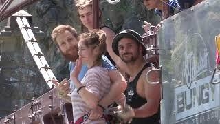 Kelly and Tyler MacNiven Bungy Jumping