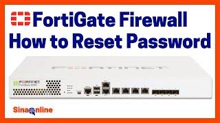 Reset FortiGate Admin Password